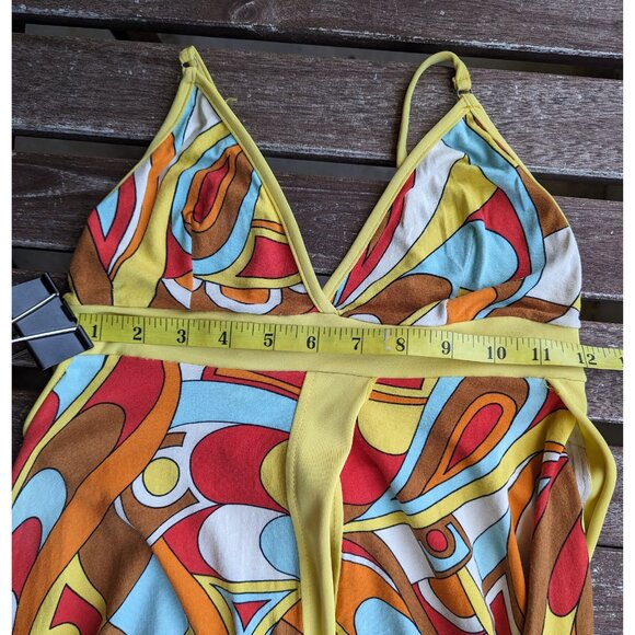 💜Colorful Geometric Print Dress by Satrustegui for Rebellion Dogs - Picture 10 of 13